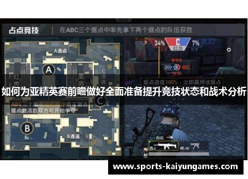 如何为亚精英赛前瞻做好全面准备提升竞技状态和战术分析